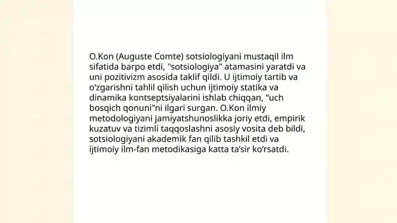 O.Kon-Sotsiologiya fani asoschisi 4