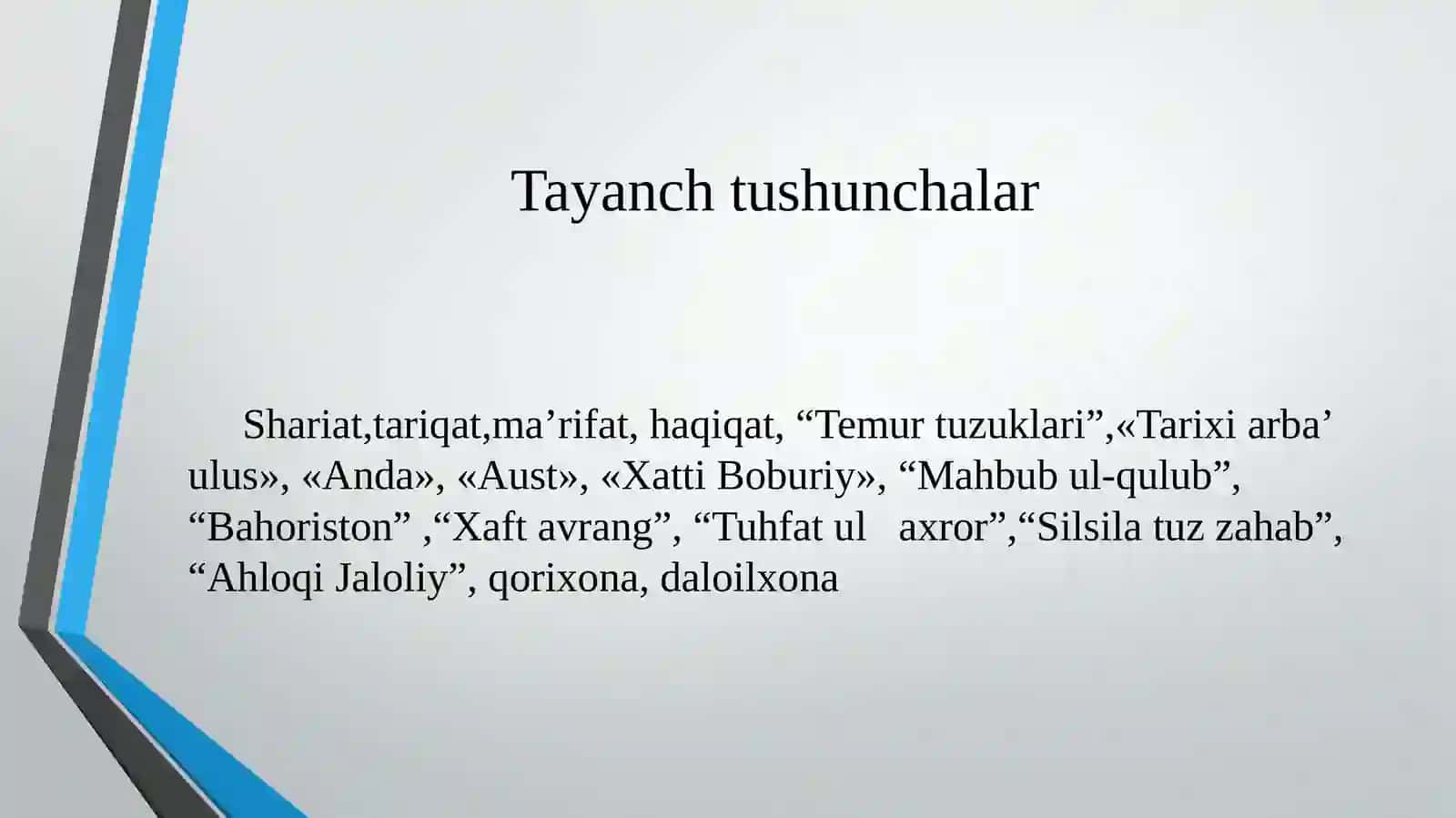 XIV asrning ikkinchi yarmi va XVI asrda Movaraunnahrda tarbiya, maktab va pedagogik fikrlar rivoji 4