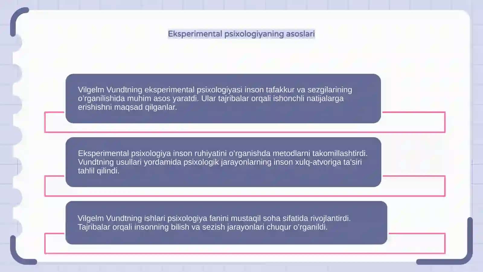 Vilgelm Vundtning eksperimental psixologiyasi 4