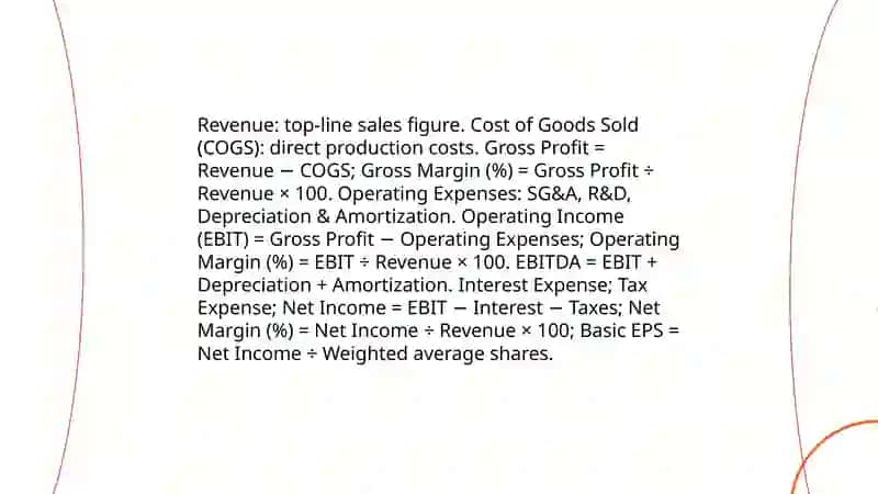 Preparing Summaries of Financial Reports 4