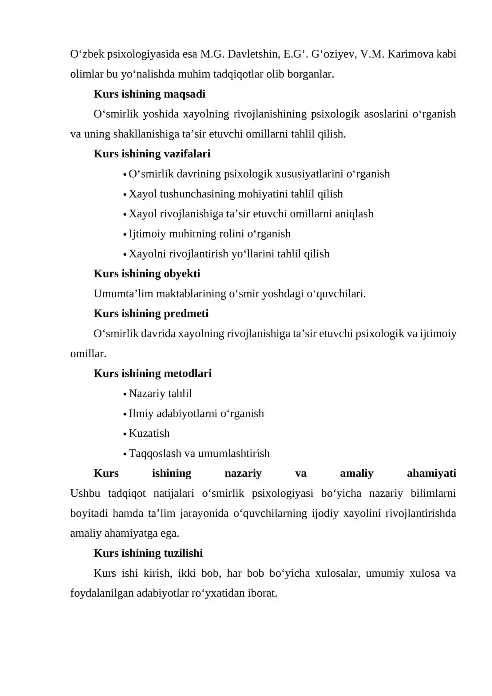 O‘smirlik yoshida xayolni rivojlanishining psixologik asoslari 4