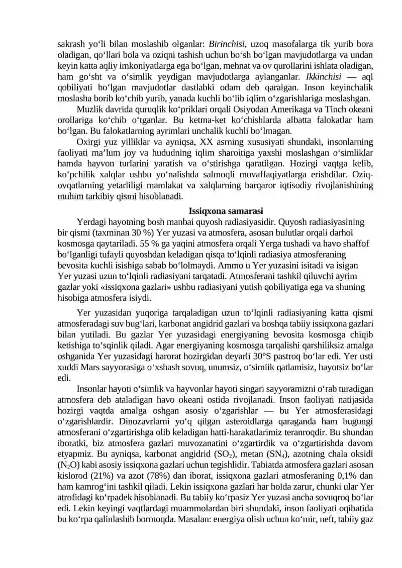 Atrof-muhitni global ekologik muammolari 4