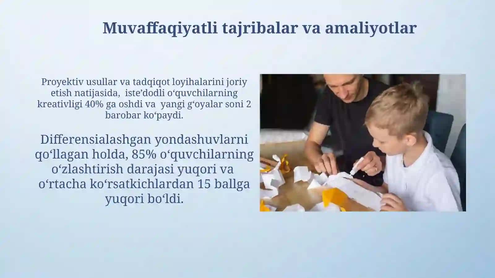 Iqtidorli oʻquvchilar bilan ishlash 4