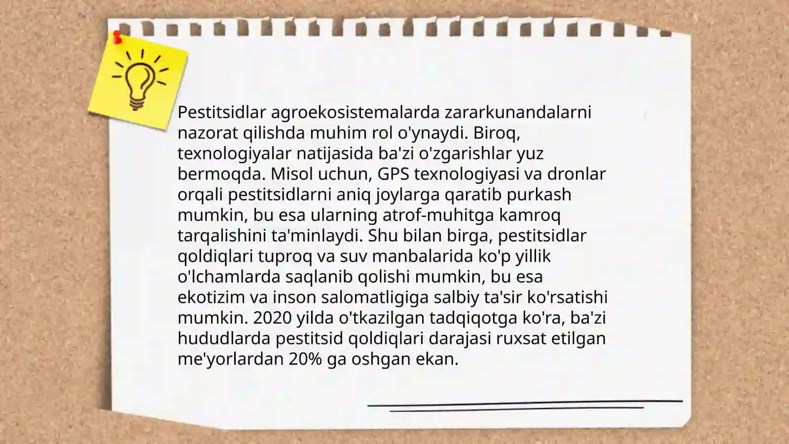 Texnogen omillarning agroekosistemalarga bo‘layotgan salbiy ta‘siri 4