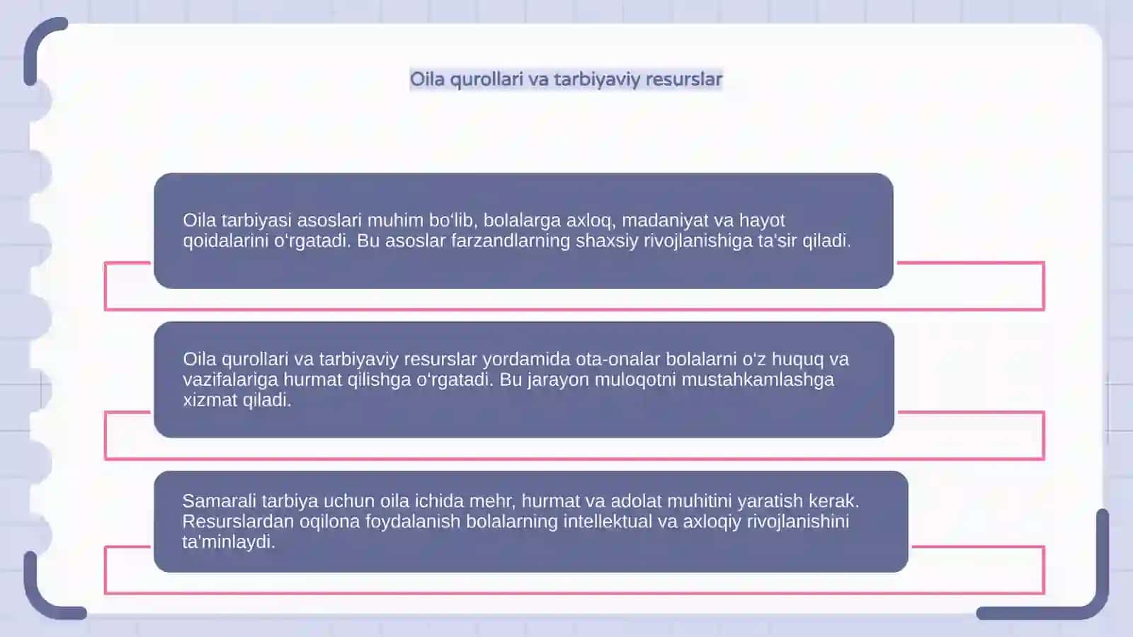 Oila tarbiyasi asoslari 4