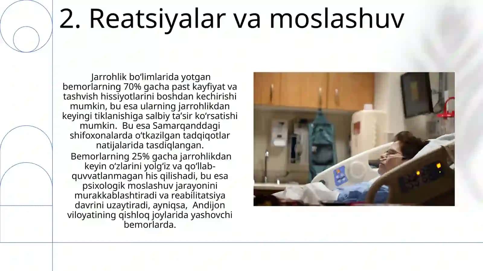 Jarrohlik boʻlimlaridagi bemorlar psixologiyasi masalalari 4