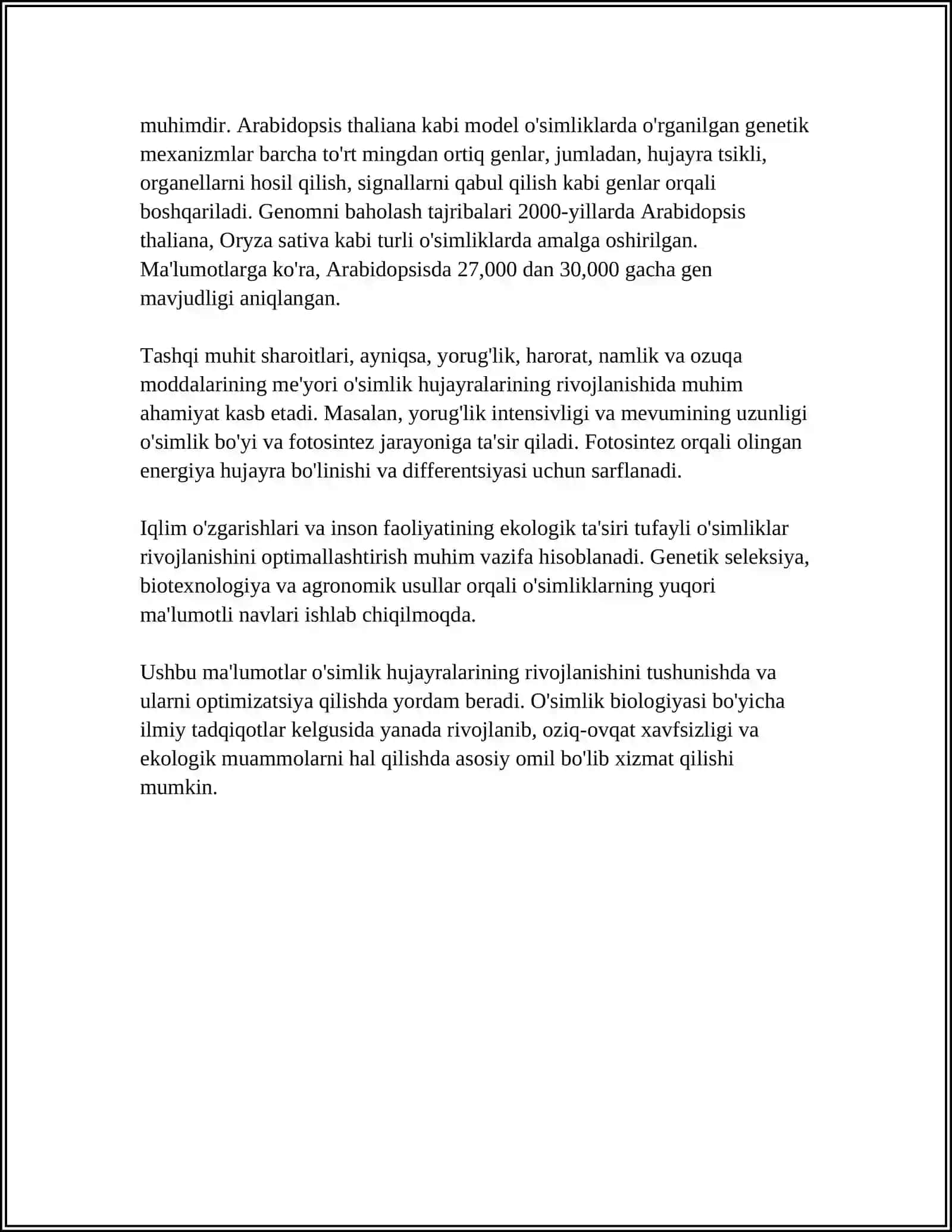 RIVOJLANISH BIOLOGIYASI 4