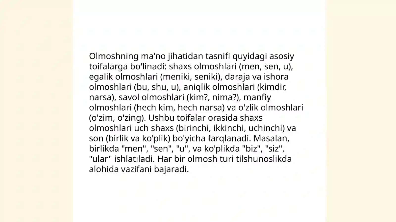Tasnif kategoriyalari 4