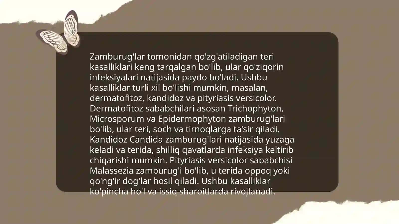 Zamburug'li infektsiyalarni aniqlash usullari 4