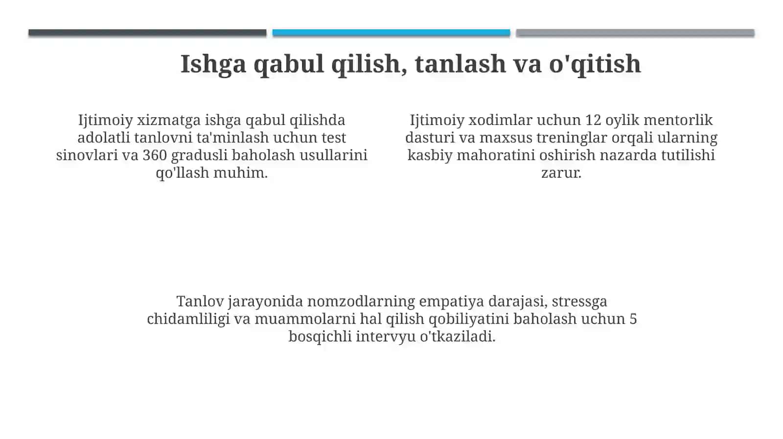 Sotsial xizmata personalni boshqarish 4