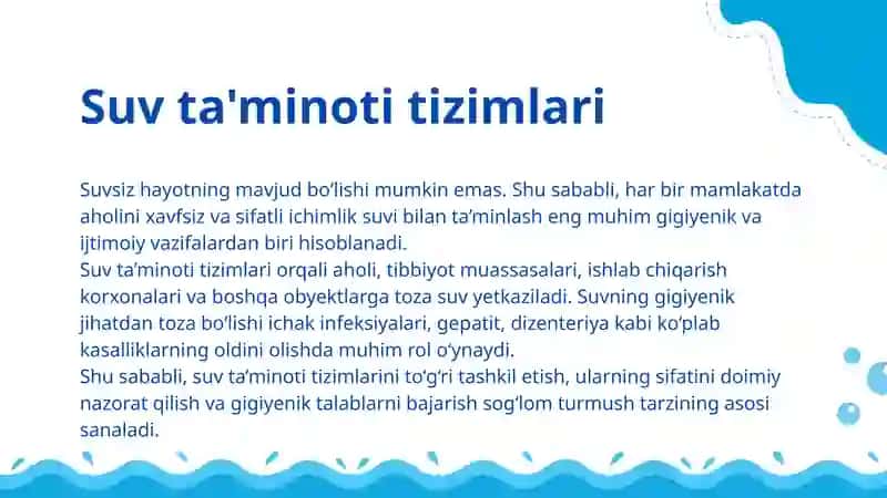MAHALLIY VA MARKAZLASHGAN SUV TA’MINOTI HAQIDA TUSHUNCHA 4