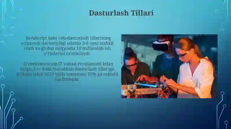 Texnologiya bilan bogʻliq koʻnikmalar 4