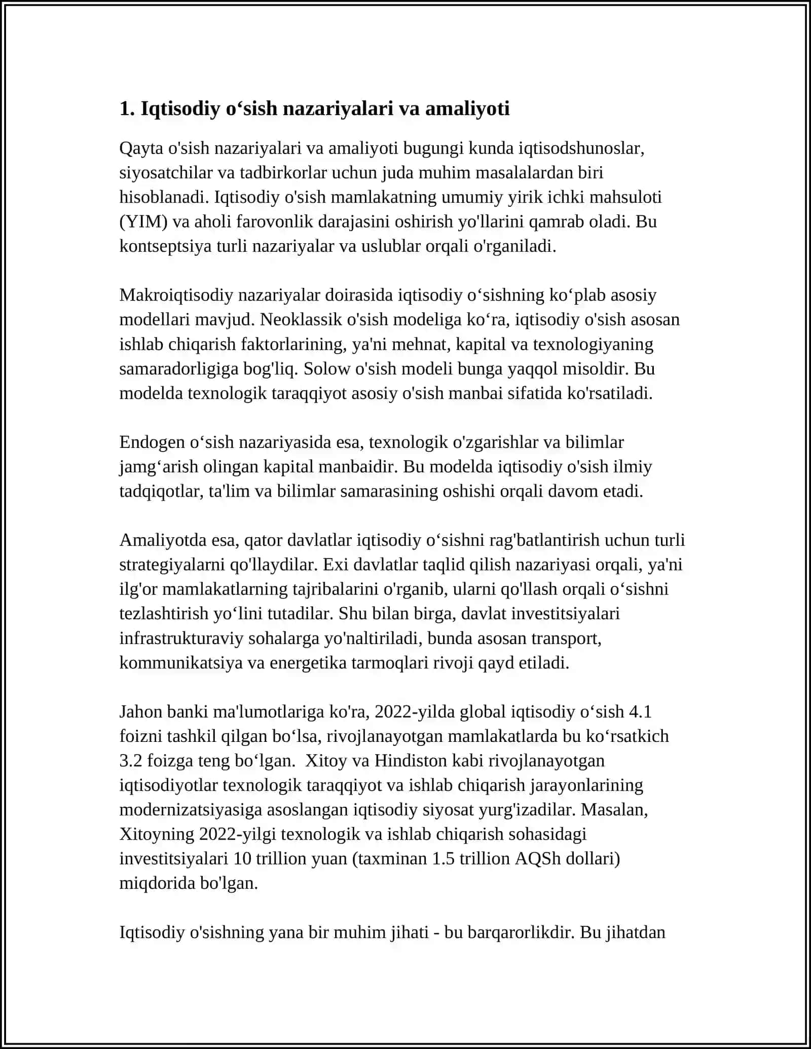 IQTISODIY TARAQQIYOT 4