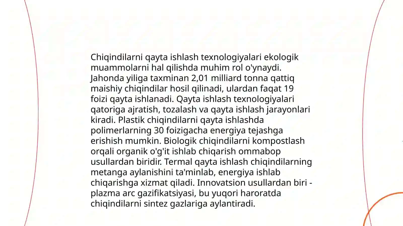 Qattiq maishiy chiqindilarni boshqarish strategiyalari 4