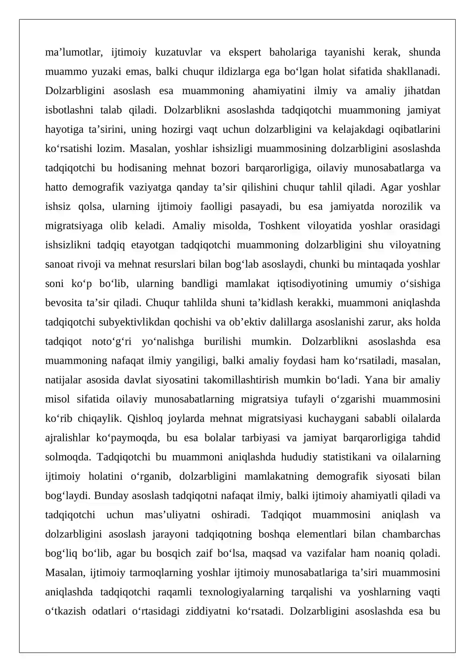 Sotsiologik tadqiqotning asosiy bosqichlari 4