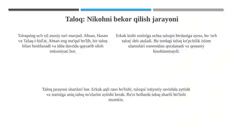 Nikoh: Islom Huquqida Oilaning Asosi 4