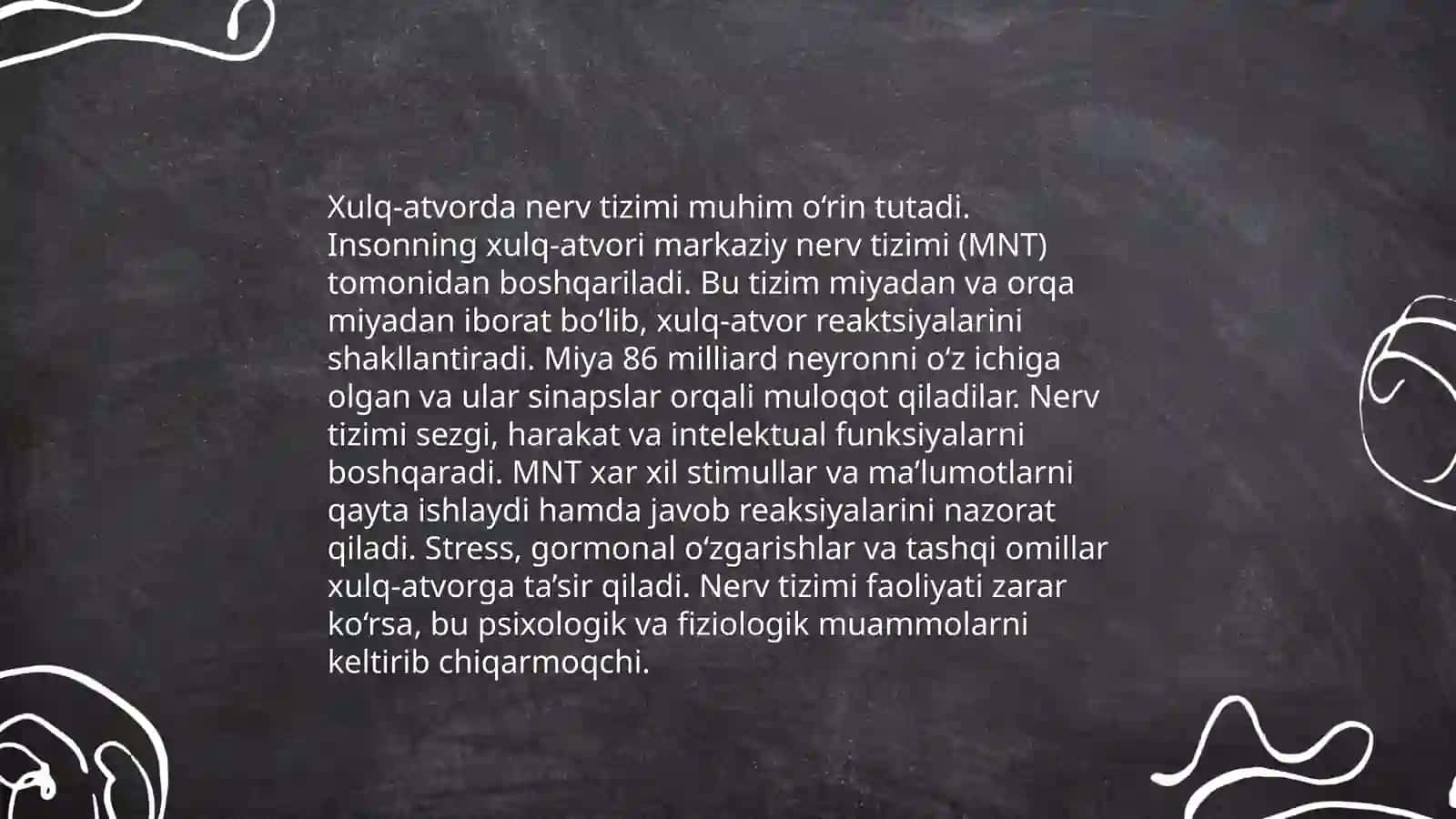 Xulq -atvorning psixofiziologik asosi 4