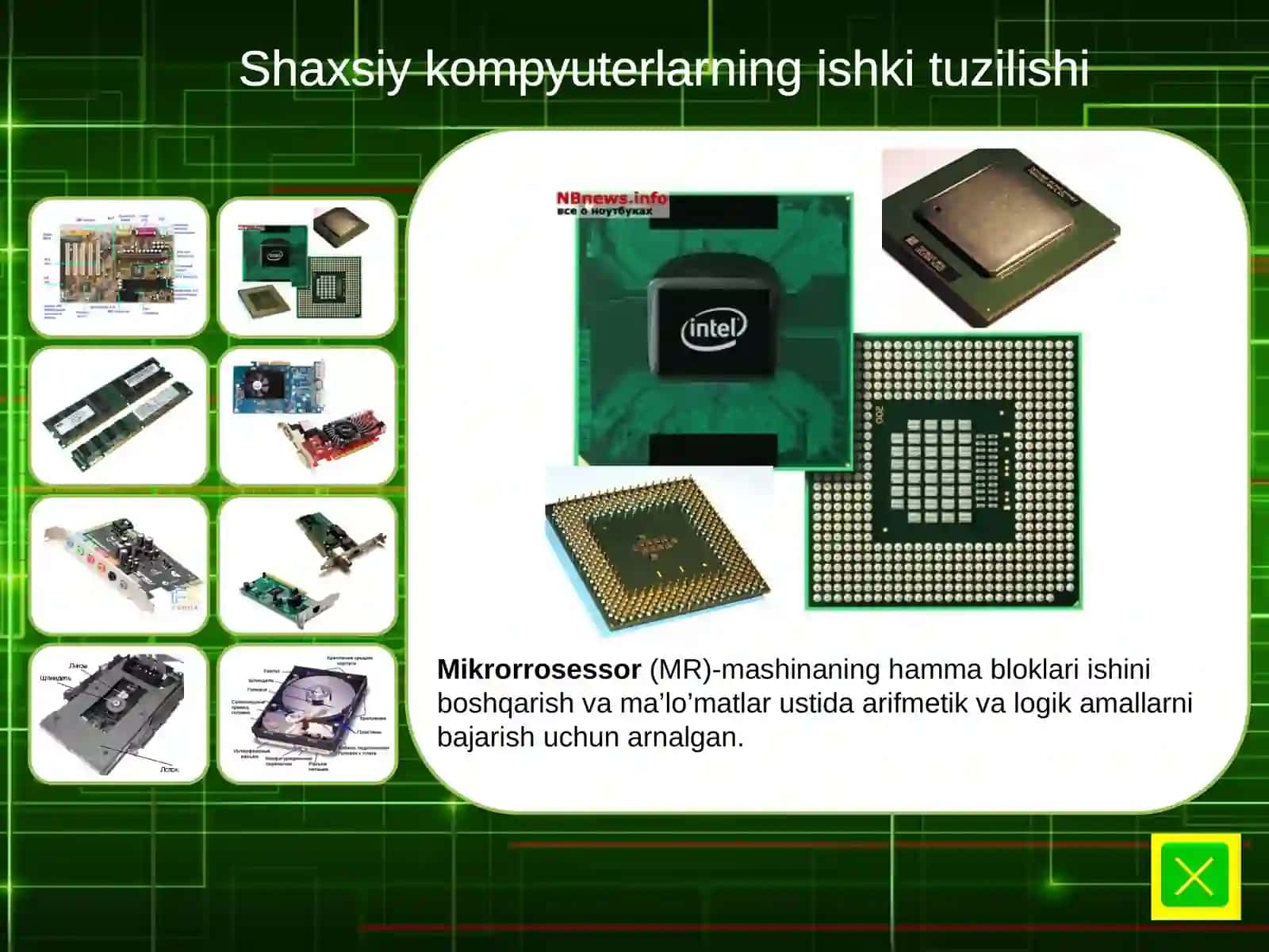 Mikroprosessorlar haqida asosiy tushunchalar 4