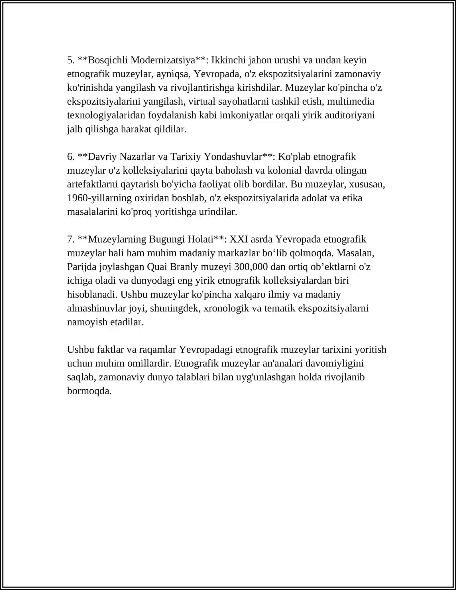YEVROPADAGI ETNOGRAFIK MUZEYLAR 4