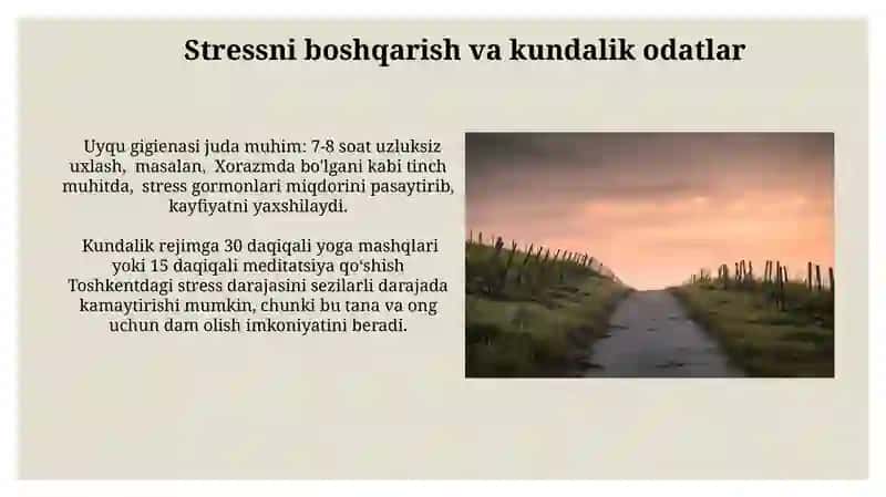 Kundalik Tartibning Ahamiyati 4