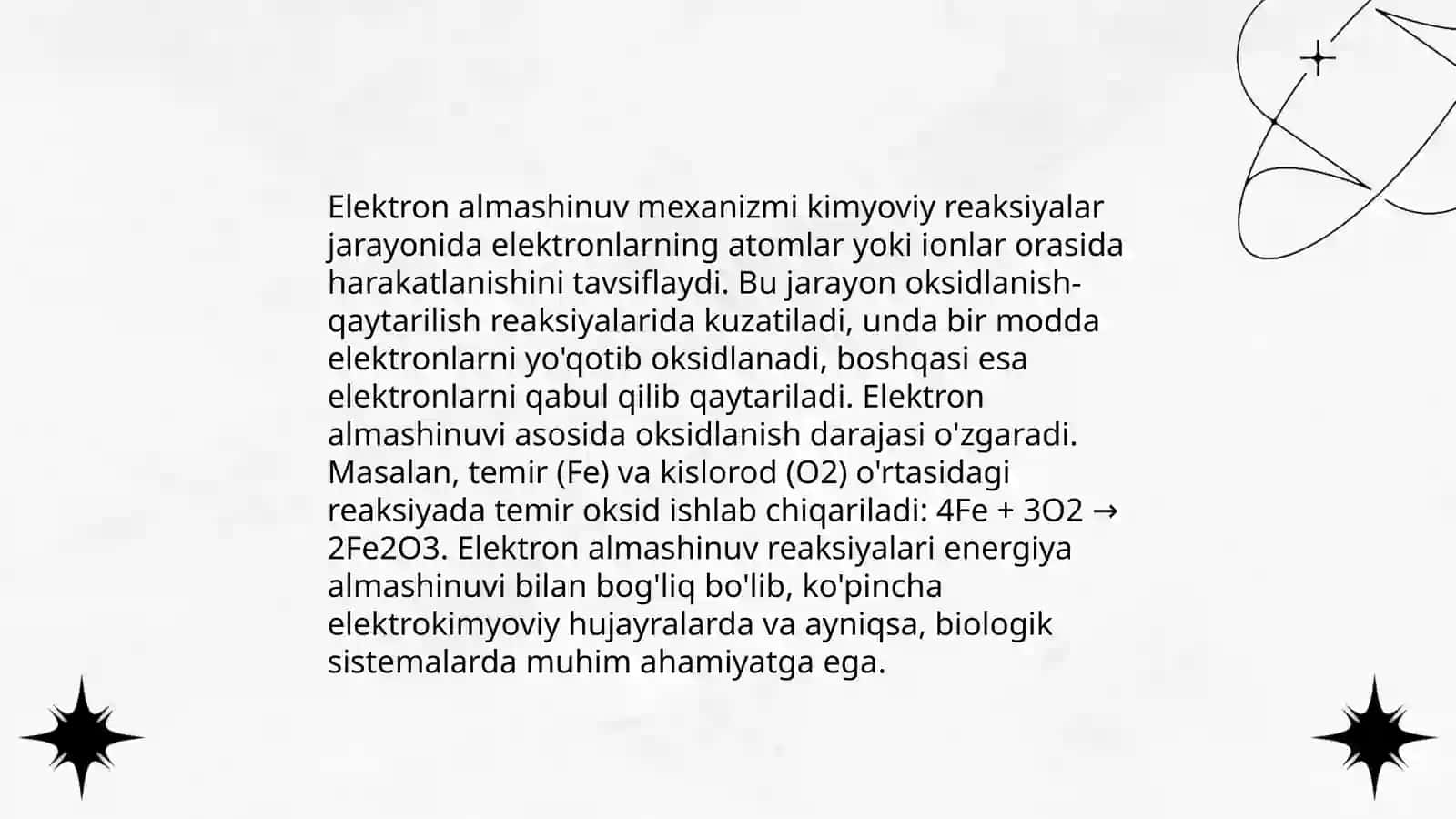 Oksidlanish-qaytarilish reaksiyalari 4