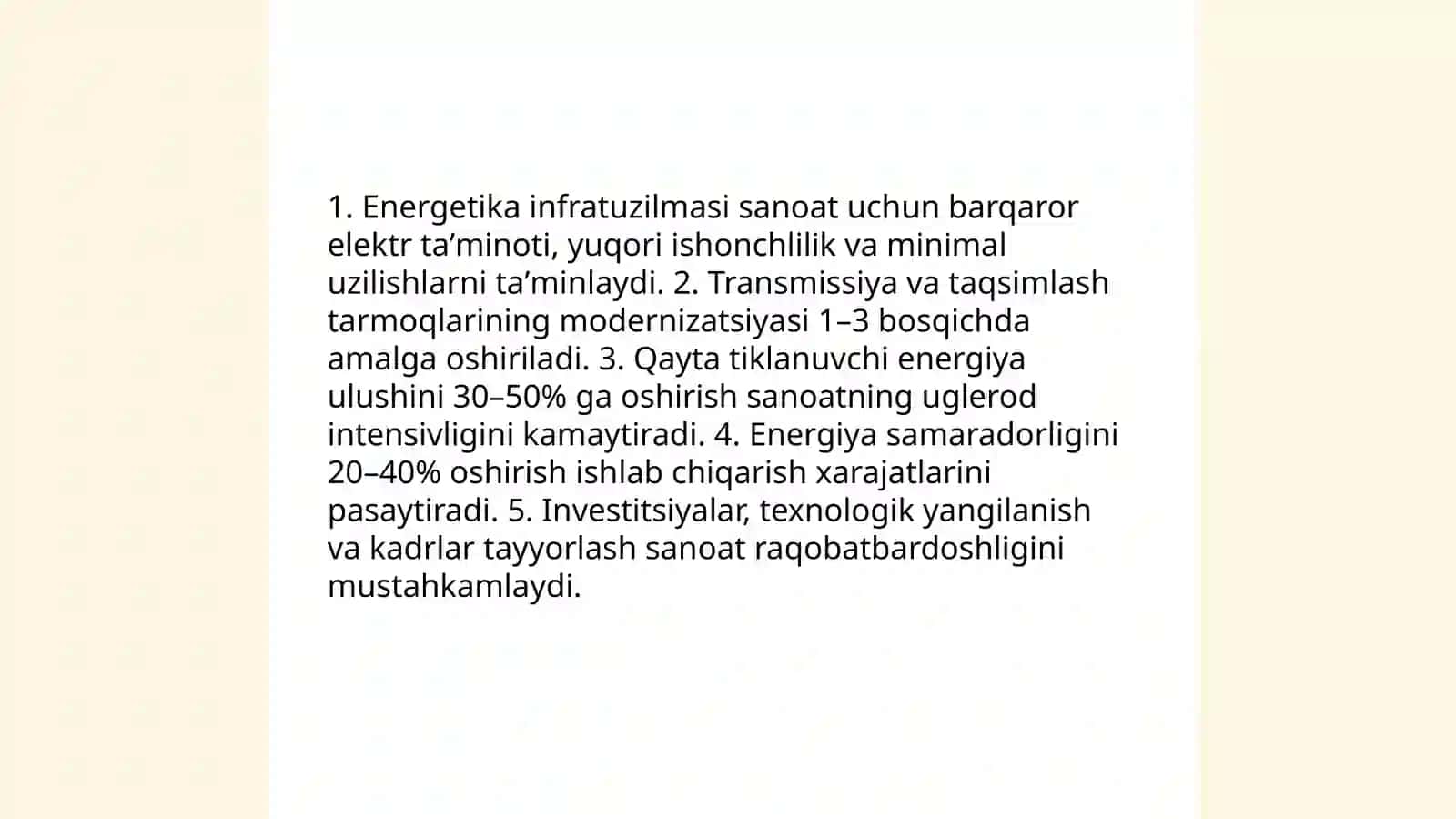 Infratuzilma rivojlanishi va iqtisodiy oʻsish 4