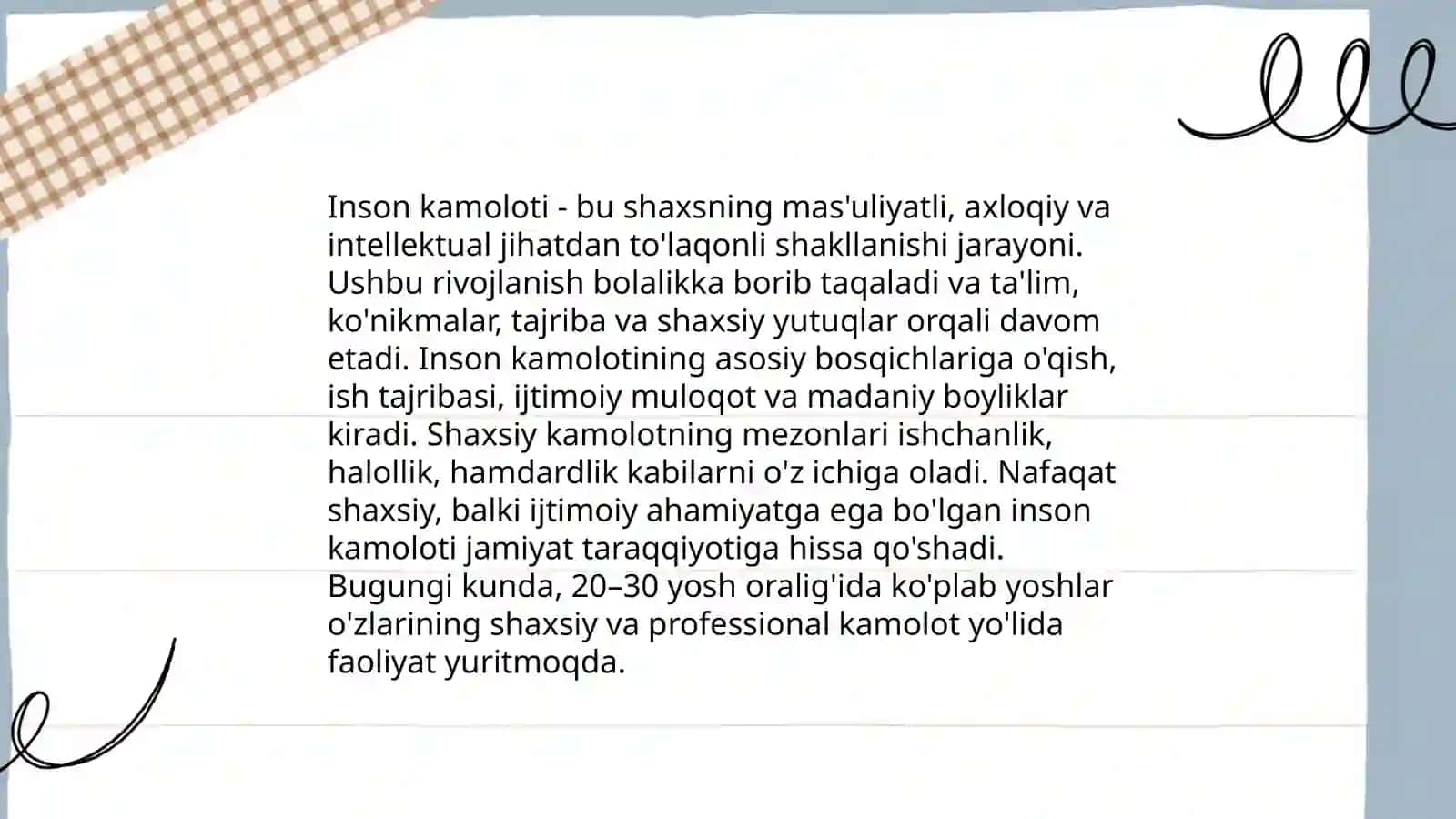 Axloqiy tushunchalar 4