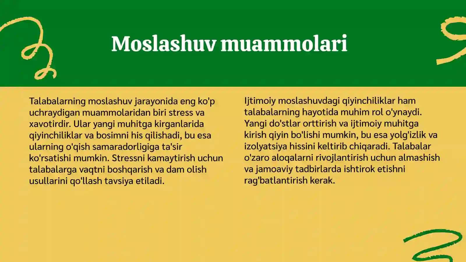 Birinchi bosqich talabalarning moslashganligining pisixologik xususiyatlari 4