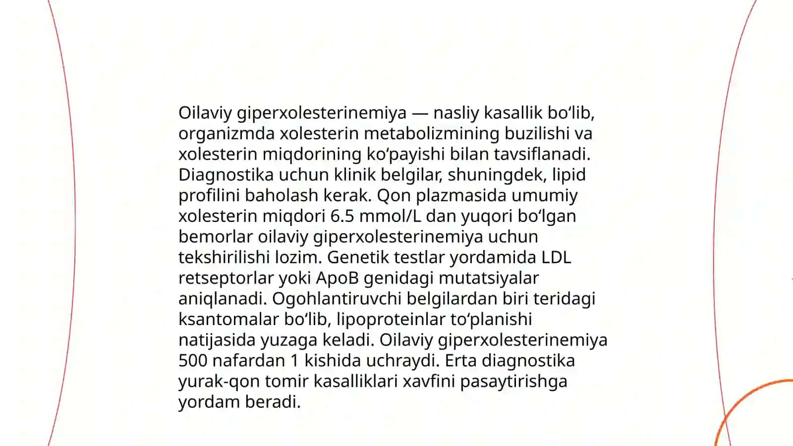 Oilaviy giperxolisterinemiya va qonning gemofilliya kasalliklari 4
