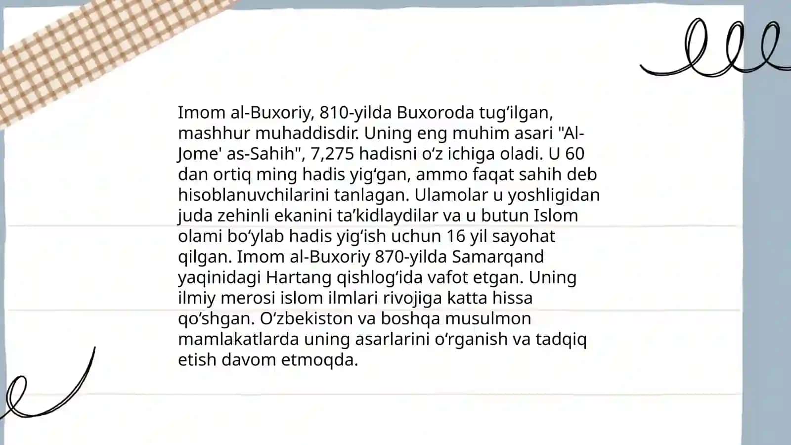 O'zbekiston mustaqillik yillarida buyuk allomalarning ilmiy-ma'naviy merosiga etibor 4