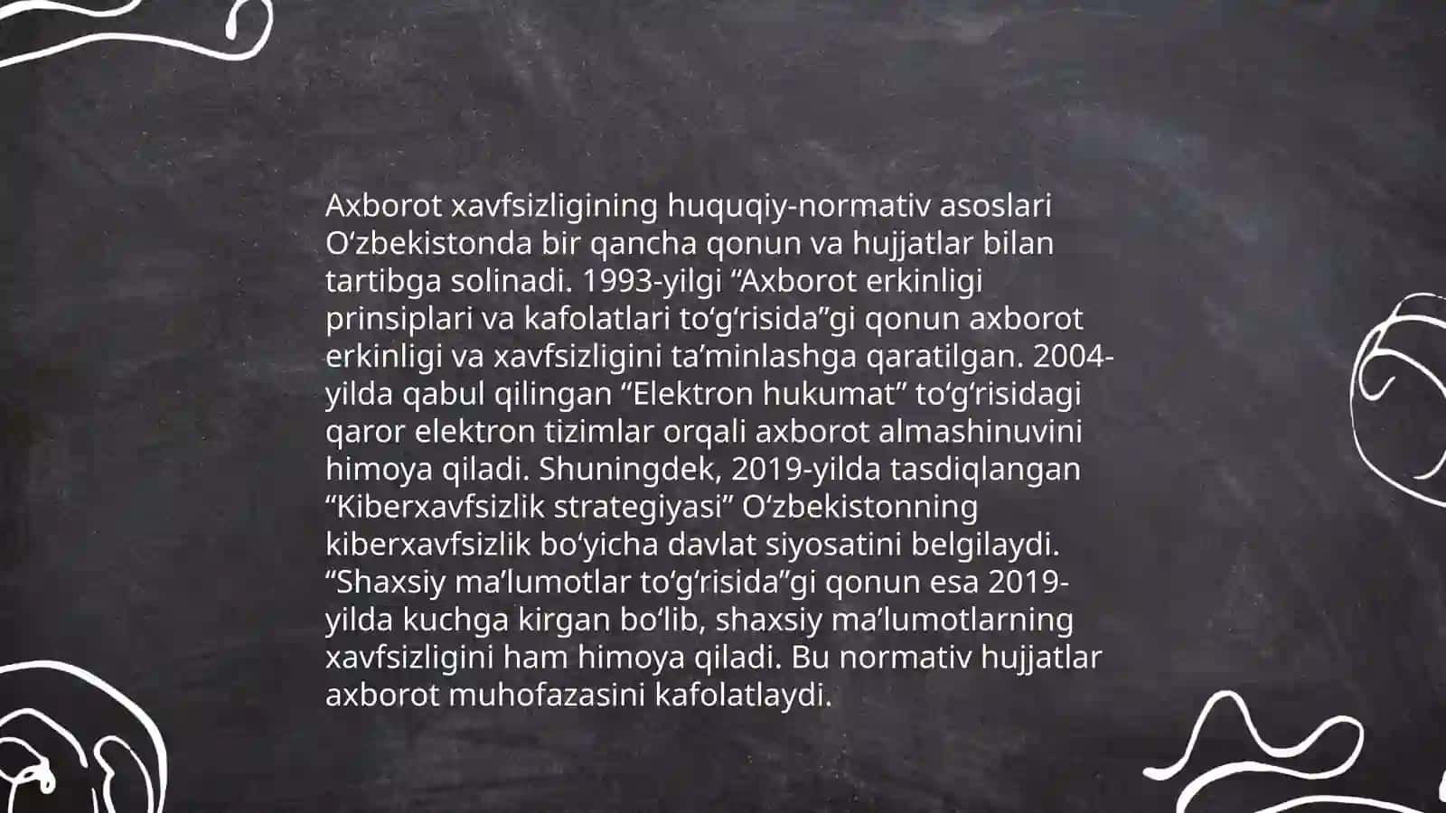 Axborot xavfsizligini taʼminlashning gʻoyaviy-nazariy asoslari 4