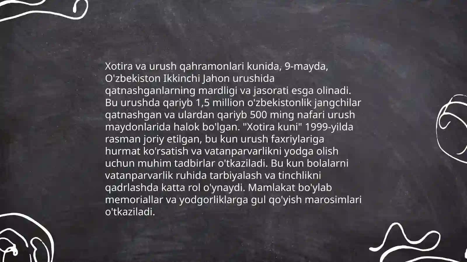Xotira va milliy g'urur 4