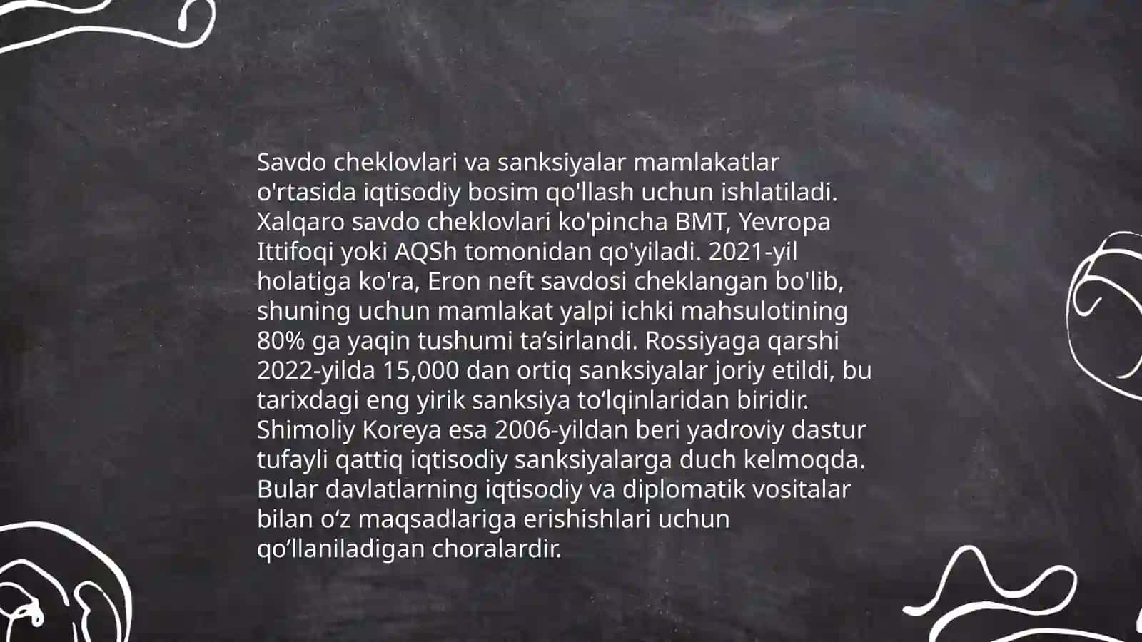 Iqtisodiy xavfsizlikka tahdidlar. Iqtisodiy xavfsizlikni ta’minlash mexanizmi 4
