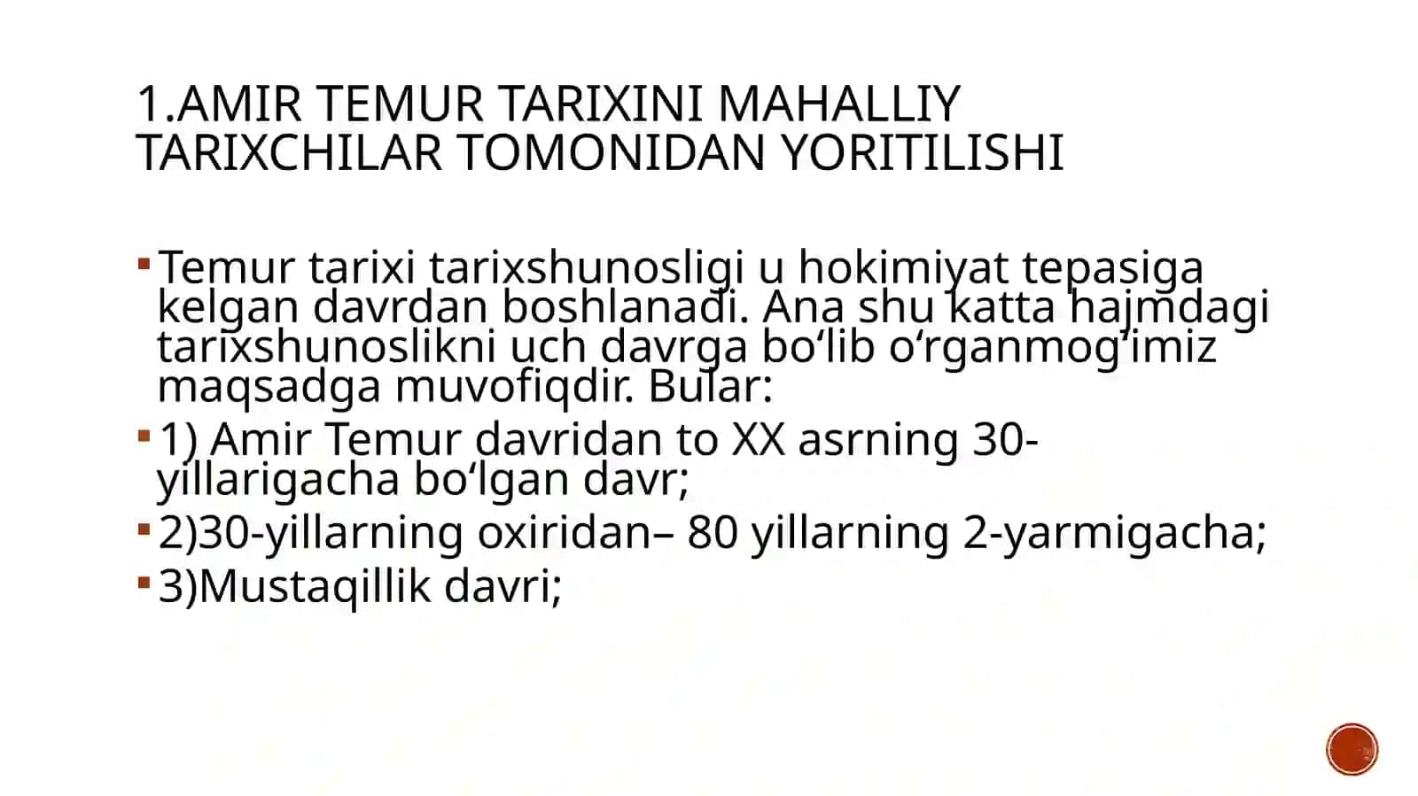 amir Temur tarixining manbalarda yoritilishi 4