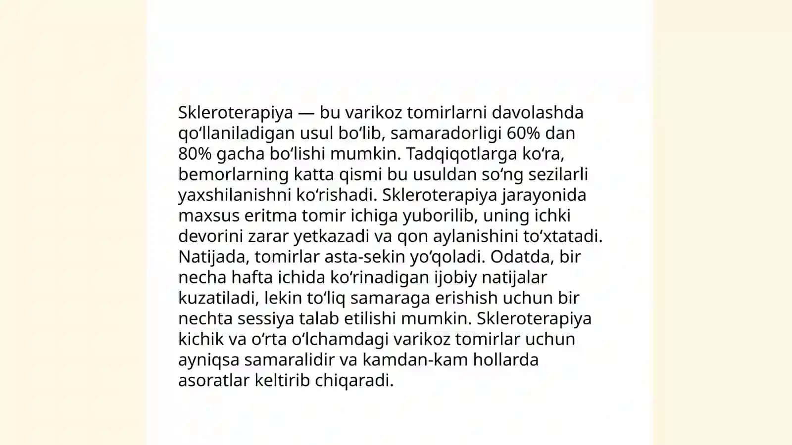 Zamonaviy skleroterapiya 4