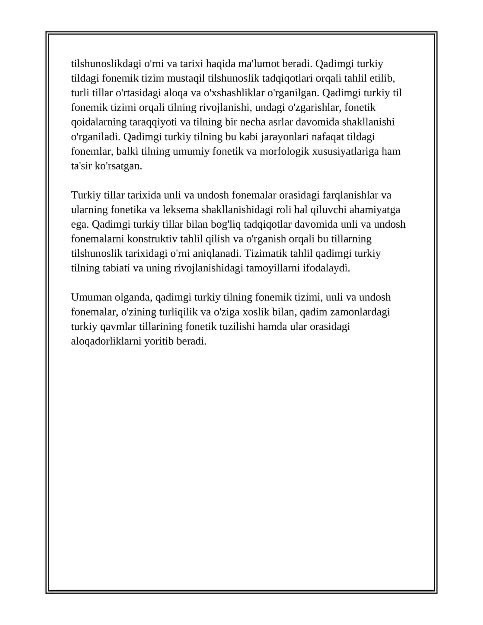 QADIMGI TURKIY TIL FANETIKASI VA LEKSIKASI 4