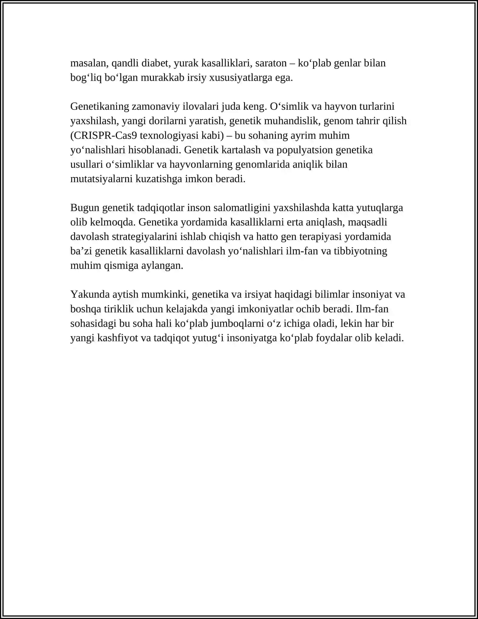 BIOLOGIYADAN MASHG'ULOTLARNI INTERAKTIV TEXNALOGIYALAR ASOSIDA LOYIHALASHTIRISH 4