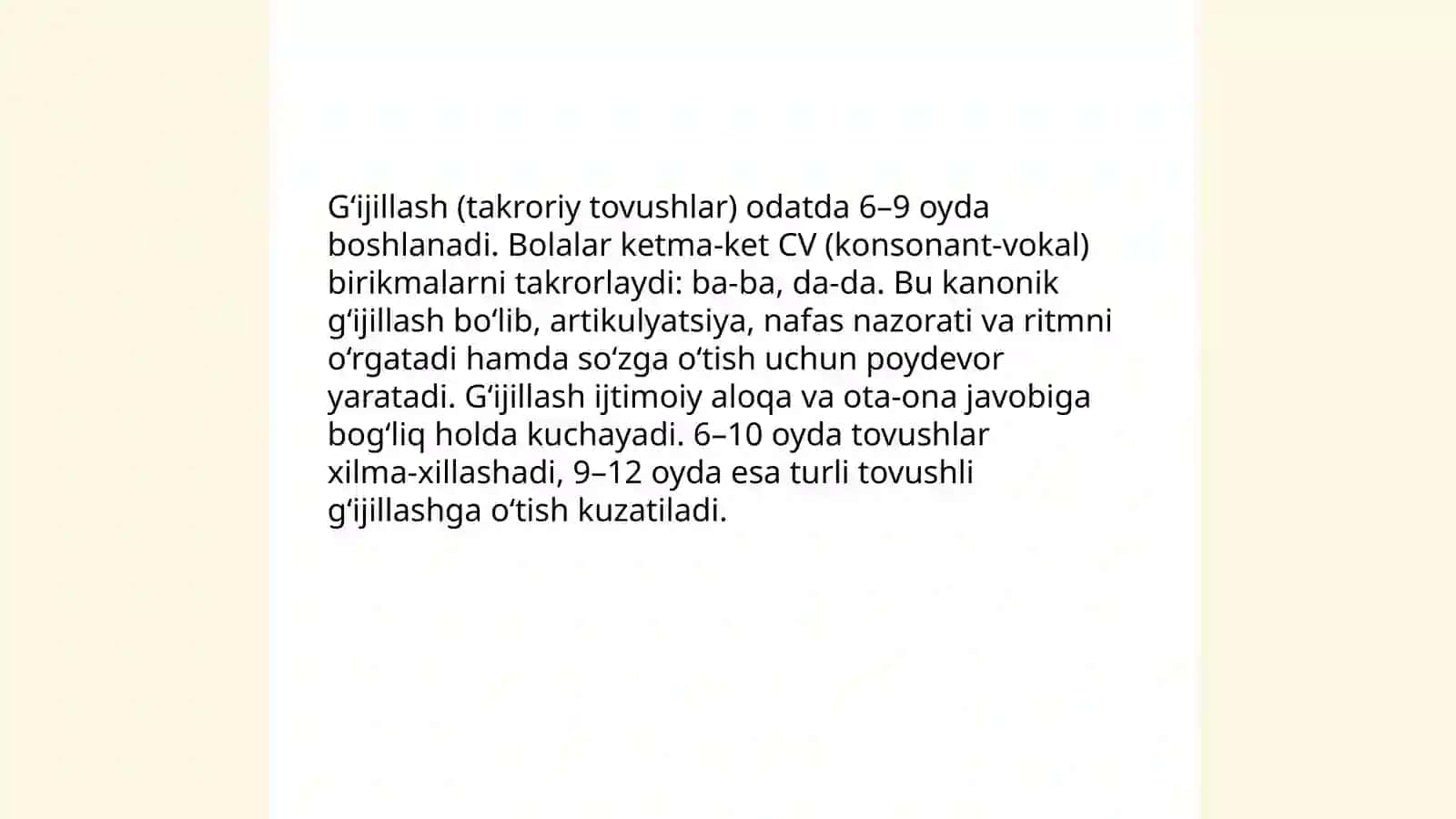 Bolalar nutqida o'zgarishlar 4