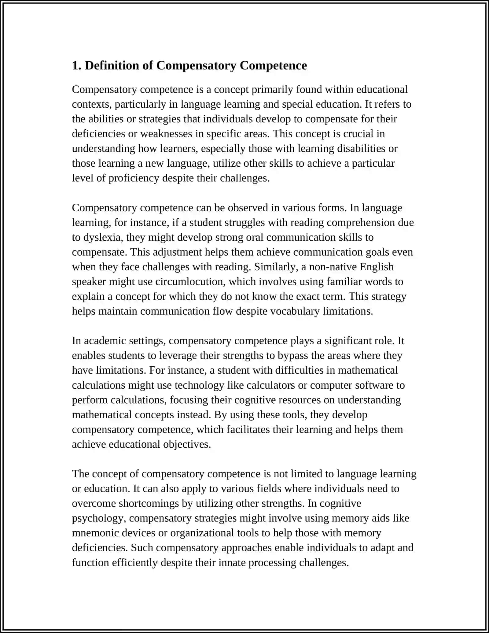THE IMPACT OF STANDARDIZED TESTING ON COMPENSATORY COMPETENCE IN PRIMARY SCHOOL LEARNERS 4