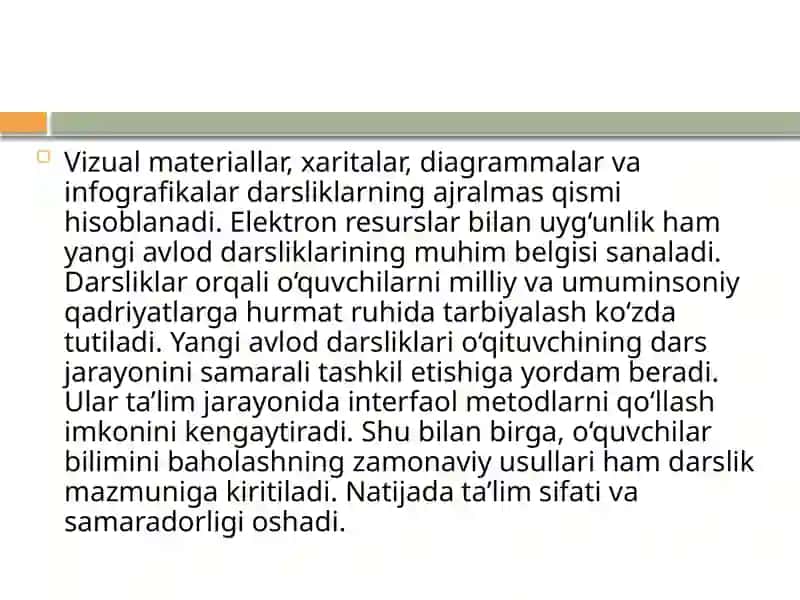 Yangi avloddarsliklar konsepsiyasi va ularning ta’lim tizimidagi o‘rni 4