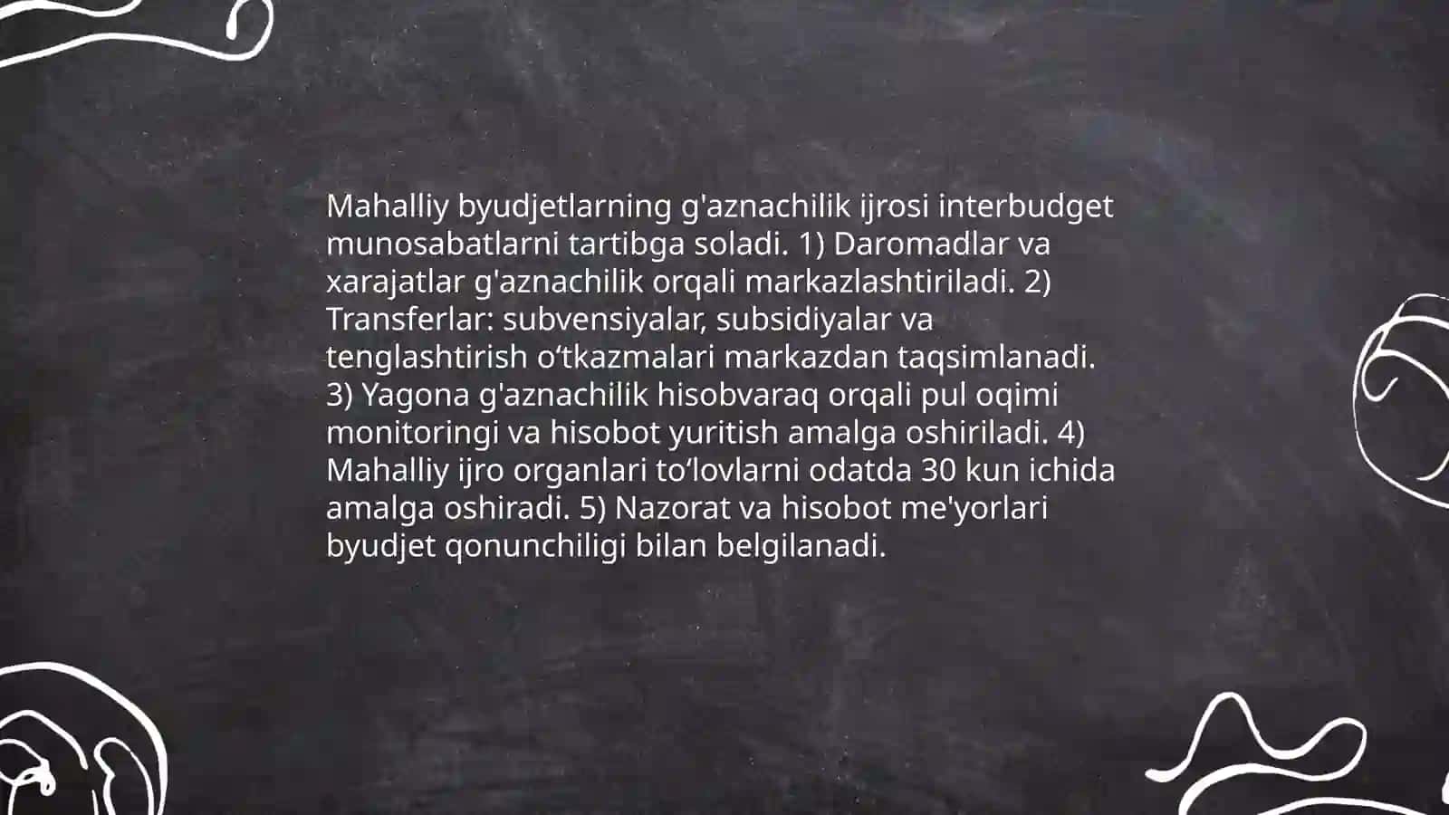 Davlat byudjeti g‘azna ijrosining mazmuni, mohiyati va ahamiyati 4