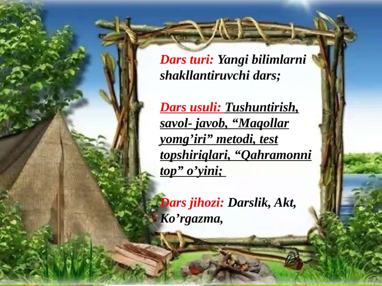 DARSNING OLTIN QOIDALARI 4