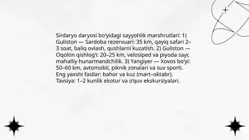 Sirdaryo viloyati turizmi 4