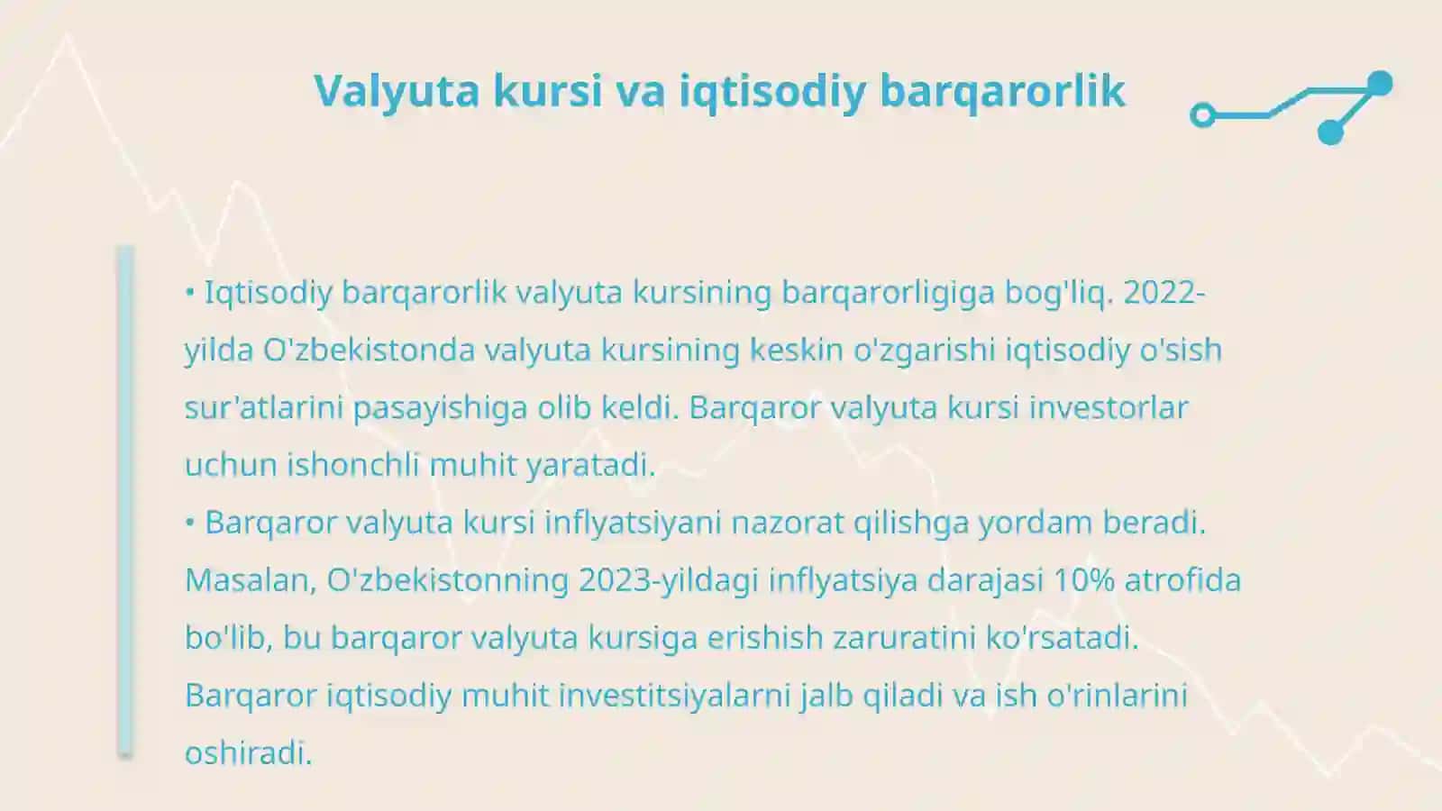 Valyuta kursining makroiqtisodiy siyosatga ta’siri 4