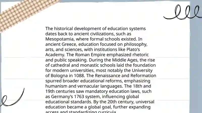 Introduction elements for Education system 4