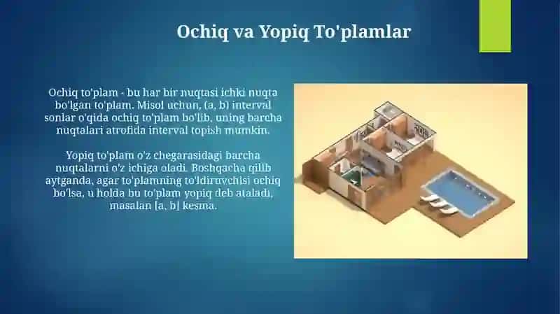Ichki, Tashqi va Chegara Nuqtalar 4