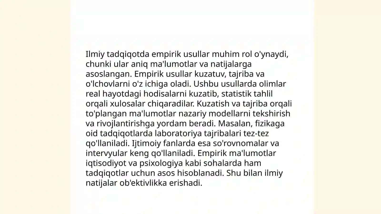 Pedagogik tadqiqotning metodologik asoslari 4