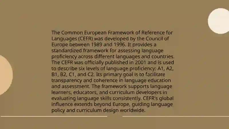 Overview of CEFR and Communicative Competence 4