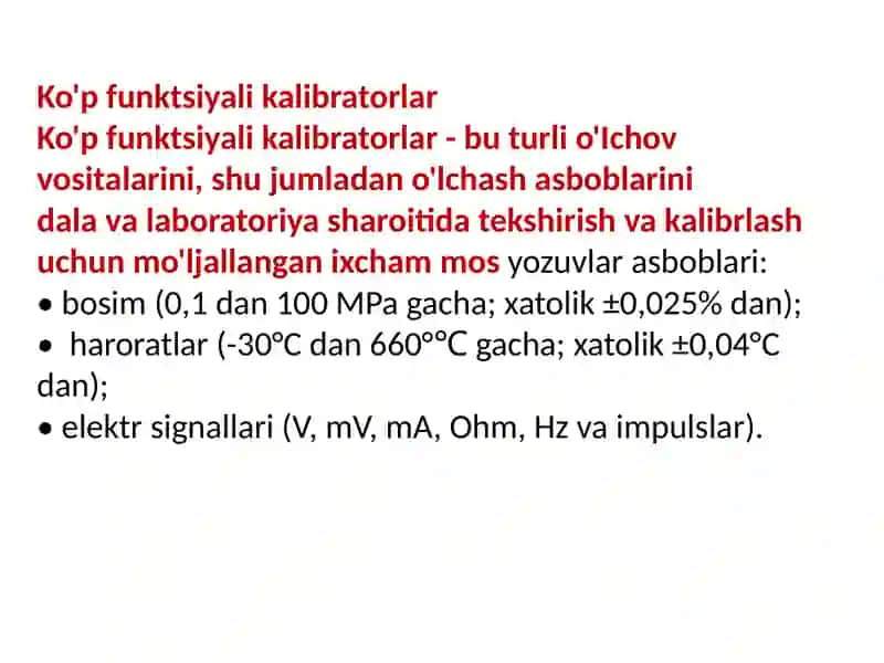 Kalibratorlar 4
