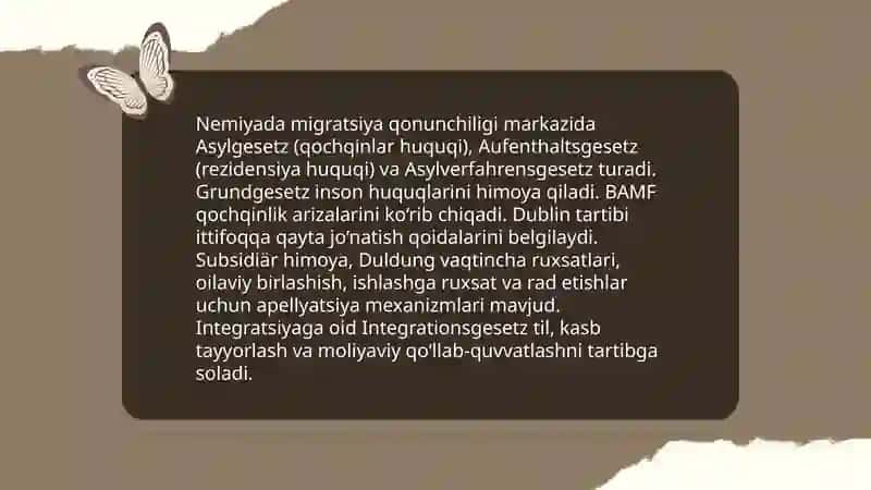 Germaniyada migratsiya va integratsiya siyosati 4